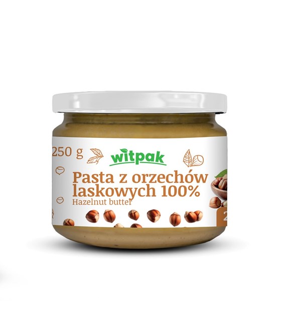 WITPAK Pasta z orzechów laskowych 250g