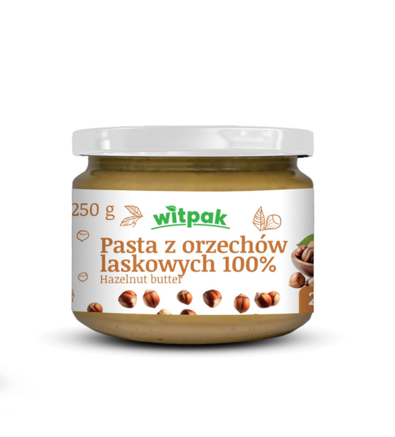 WITPAK Pasta z orzechów laskowych 250g