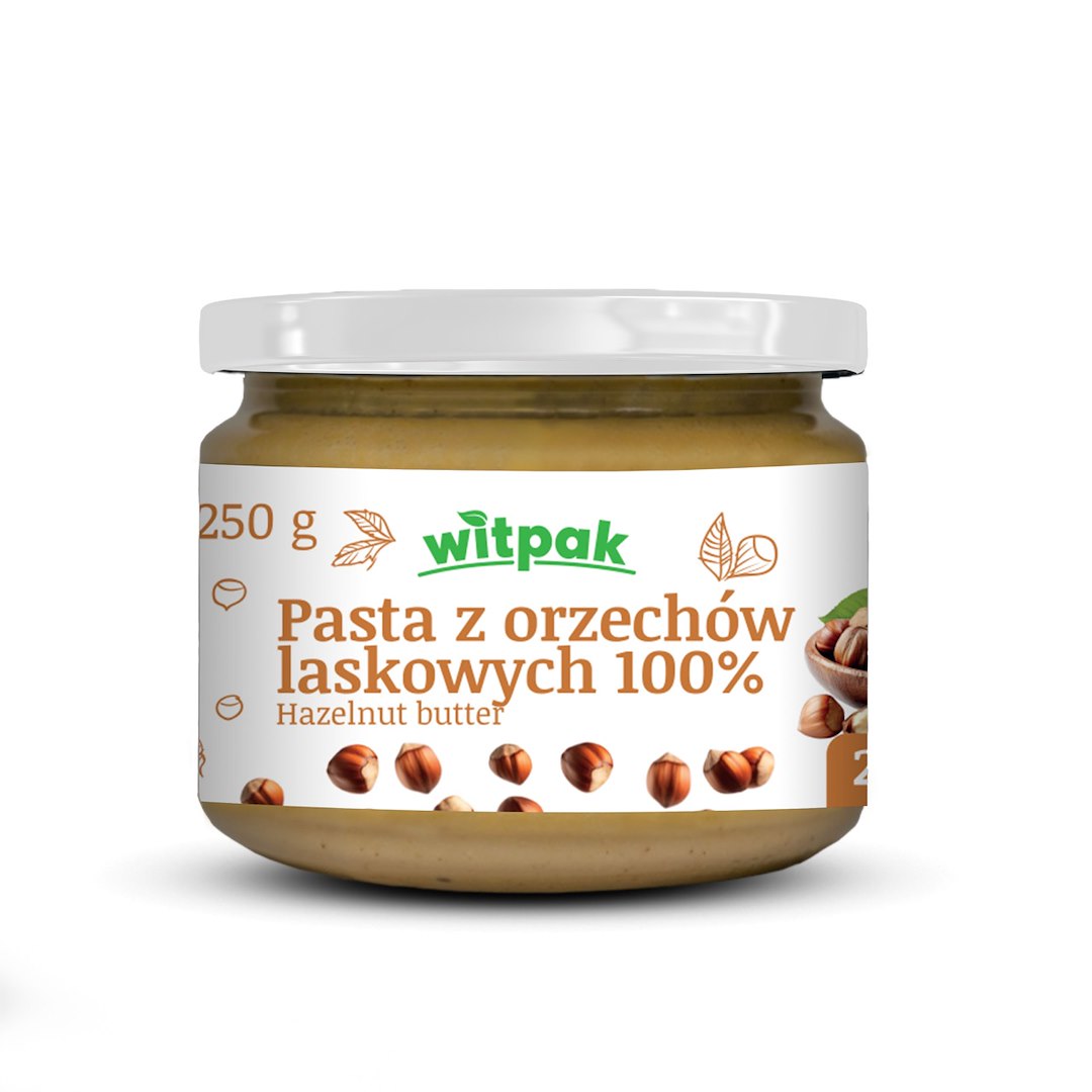WITPAK Pasta z orzechów laskowych 250g