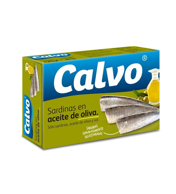 CALVO Sardynki w oliwie z oliwek 120g