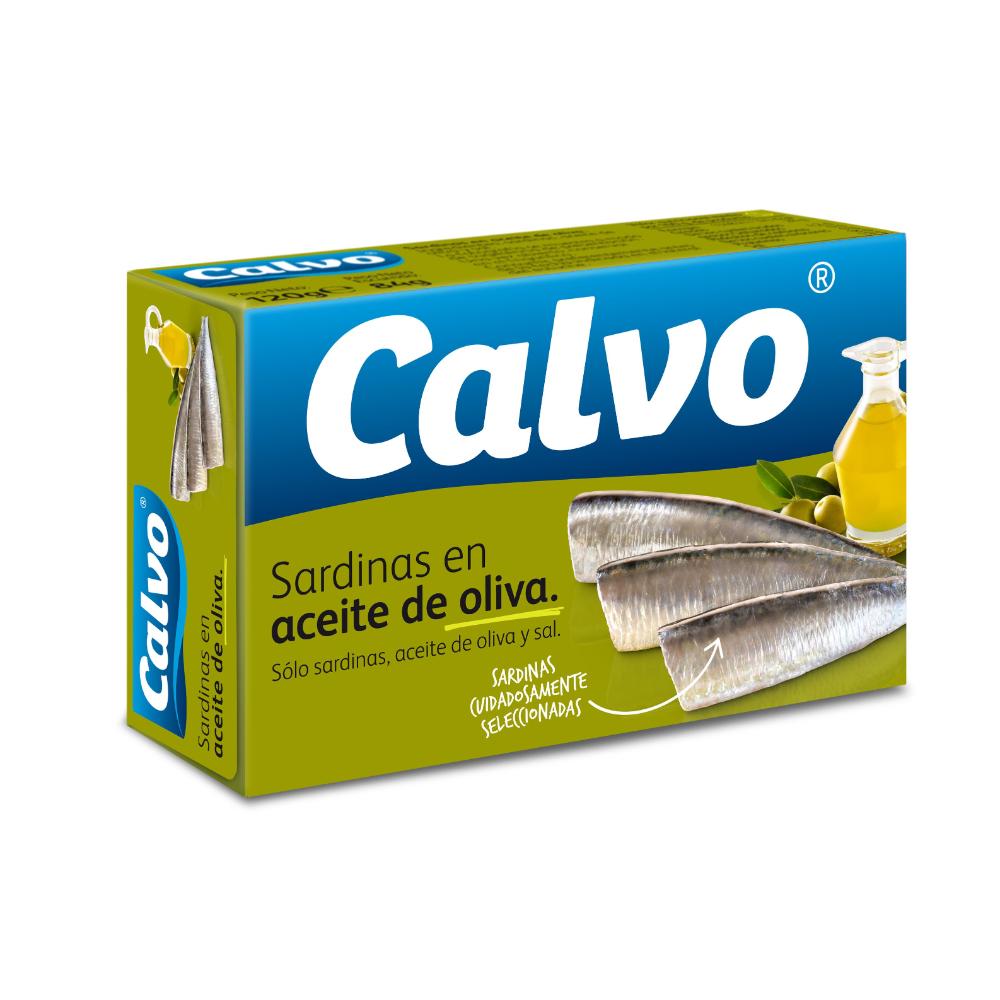 CALVO Sardynki w oliwie z oliwek 120g