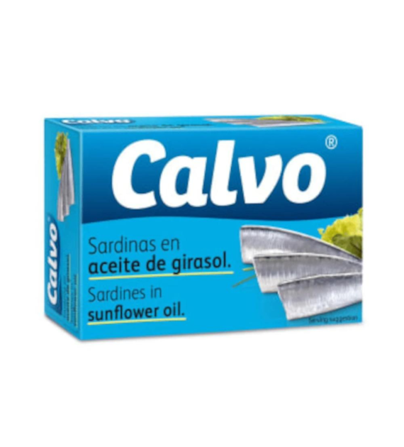 CALVO Sardynki w oleju słonecznikowym 120g