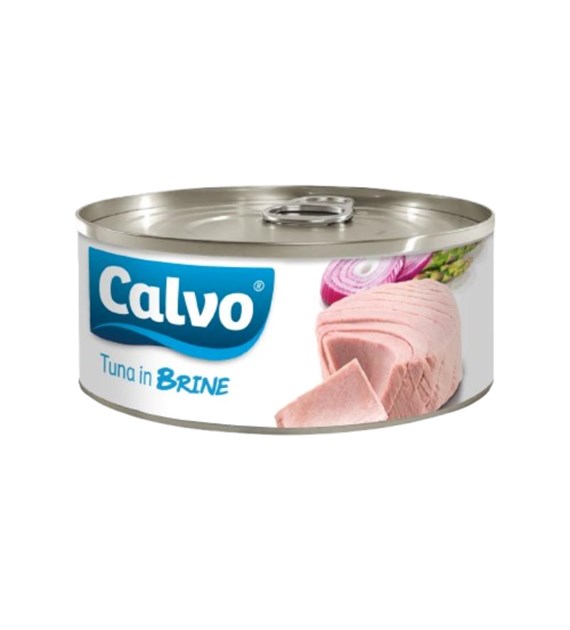 CALVO Tuńczyk jednolity  w sosie własnym 170g