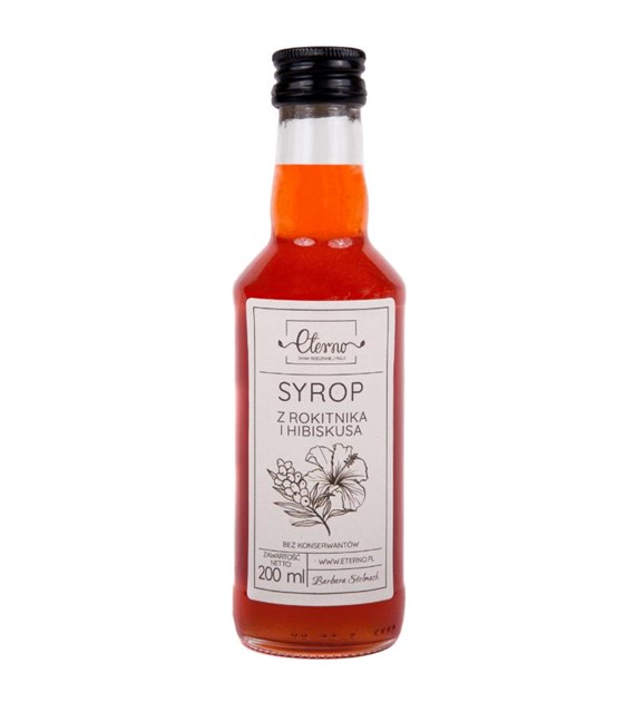 ETERNO Syrop z rokitnika i hibiskusa 200ml