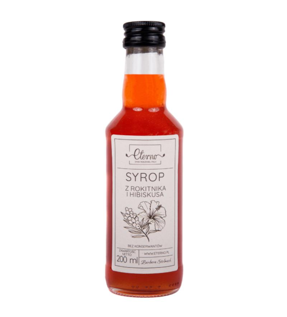 ETERNO Syrop z rokitnika i hibiskusa 200ml