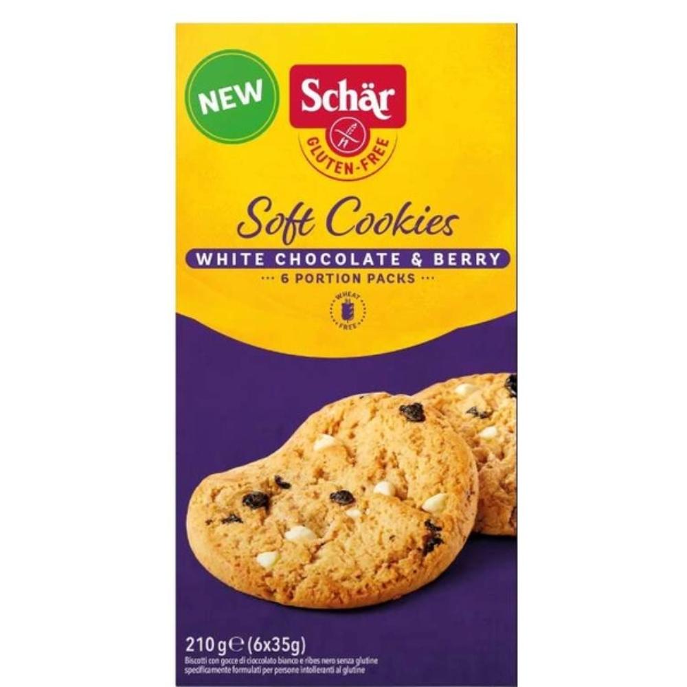 SCHAR Ciastka Soft Cookie White Choco 210g