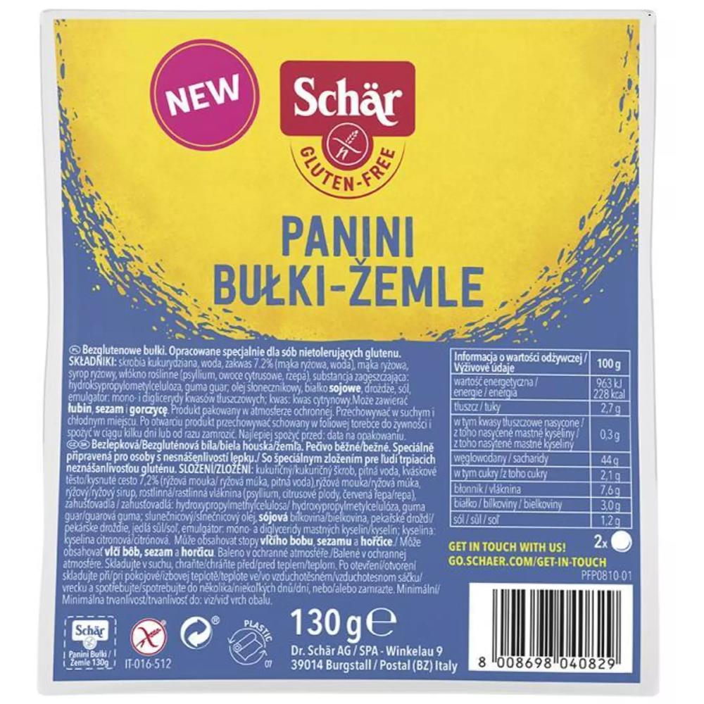 SCHAR Bułki Panini (2x65g) 130g