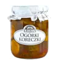 KROKUS Ogórki koreczki konserwowe 500g