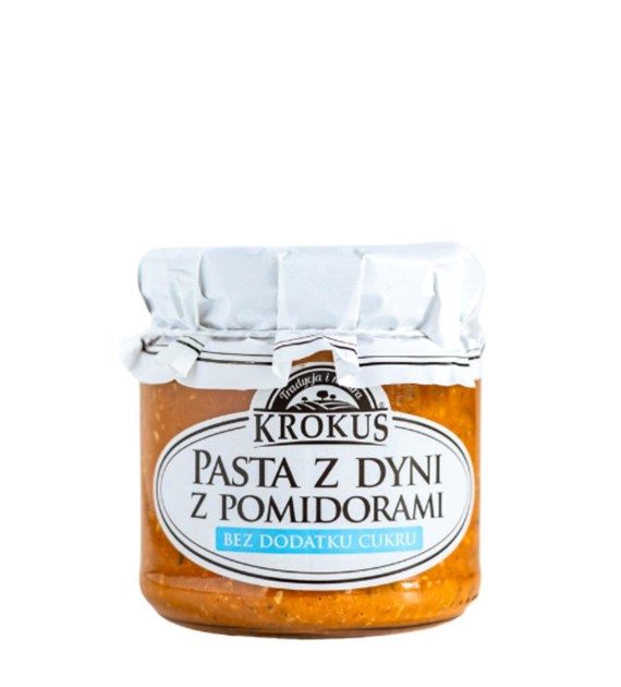 KROKUS Pasta z dyni z pomidorami 180g