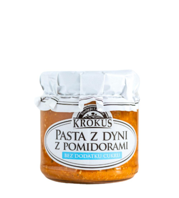 KROKUS Pasta z dyni z pomidorami 180g