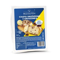 BEZGLUTEN Ciasto drożdżowe z kruszonką bezglutenowe 200g