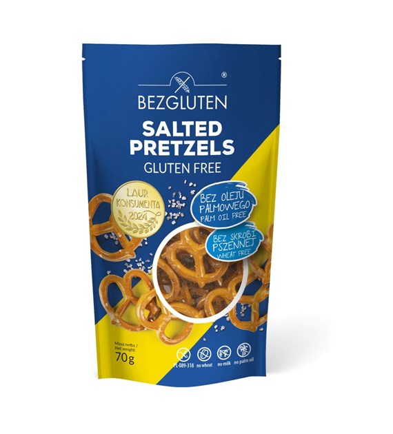 BEZGLUTEN Precelki bezglutenowe 70g