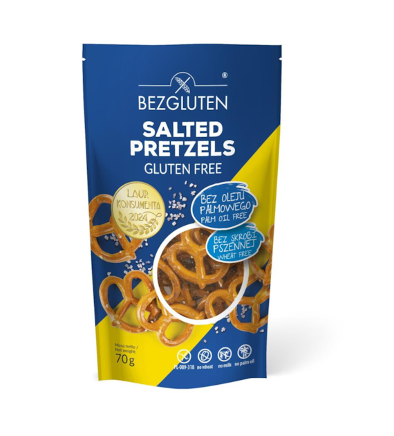 BEZGLUTEN Precelki bezglutenowe 70g