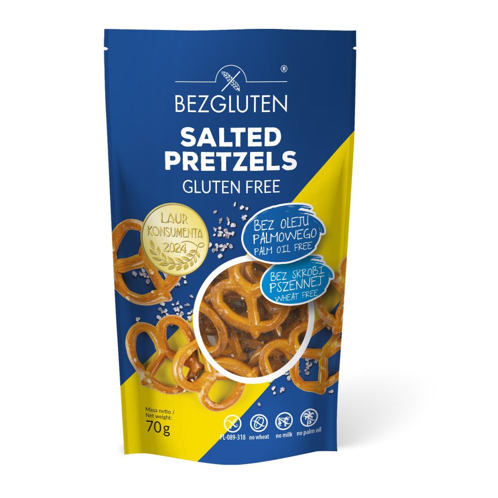 BEZGLUTEN Precelki bezglutenowe 70g