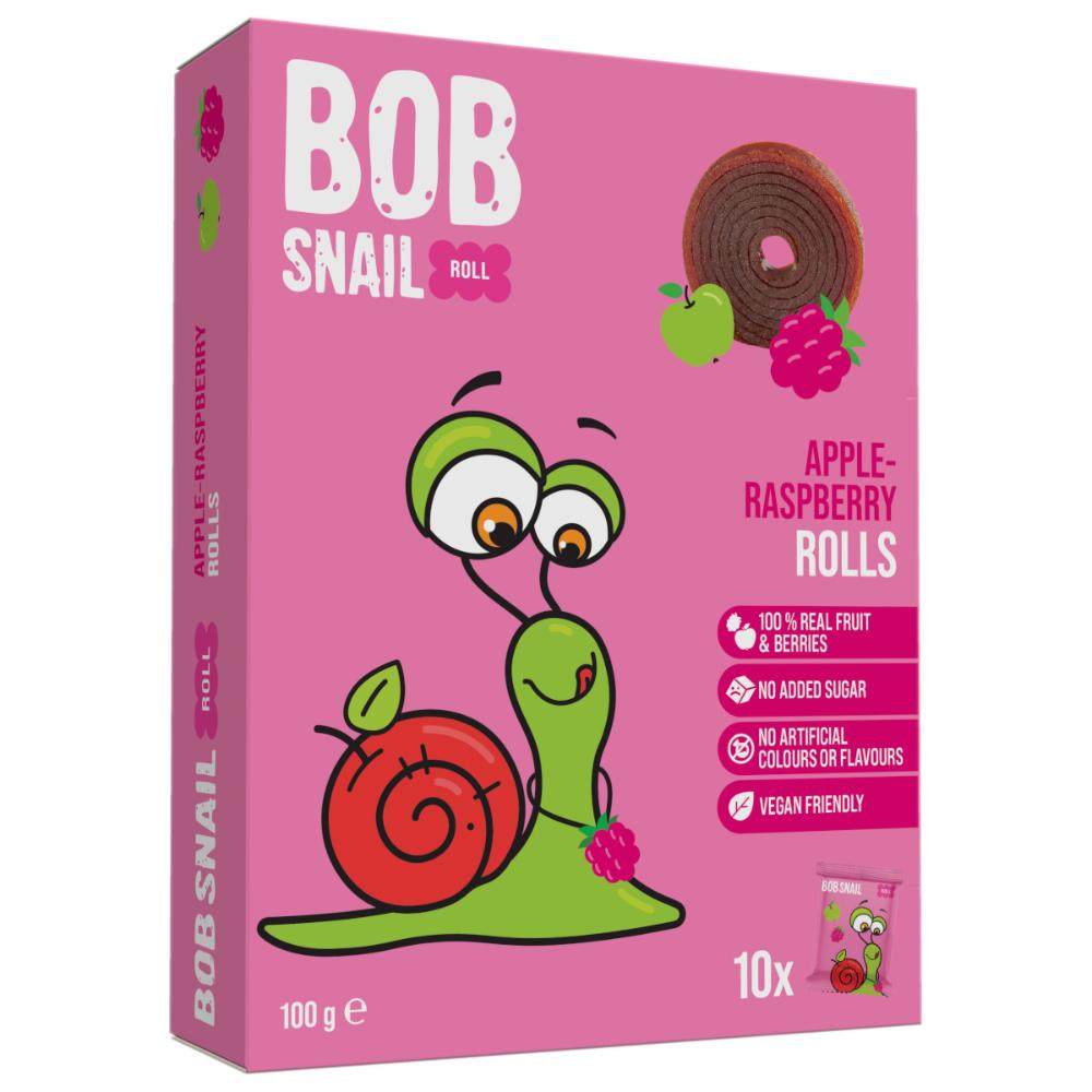 BOB SNAIL Rolls Jabłko Malina 100g