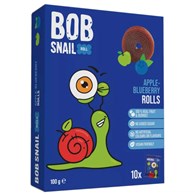 BOB SNAIL Rolls Jabłko Borówka 100g