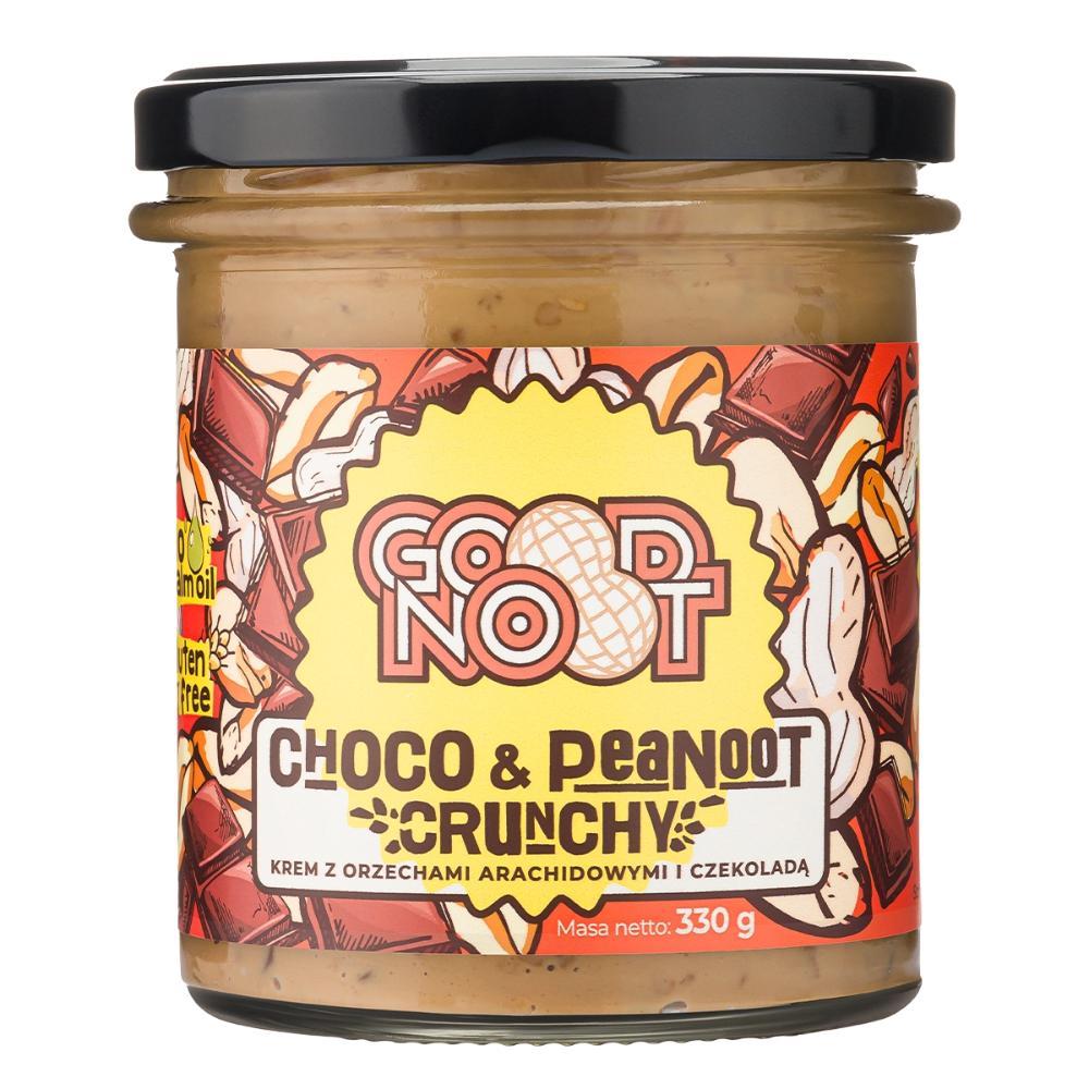 GOOD NOOT Choco & Peanoot krem z orzechami arachidowymi i czekoladą 330g