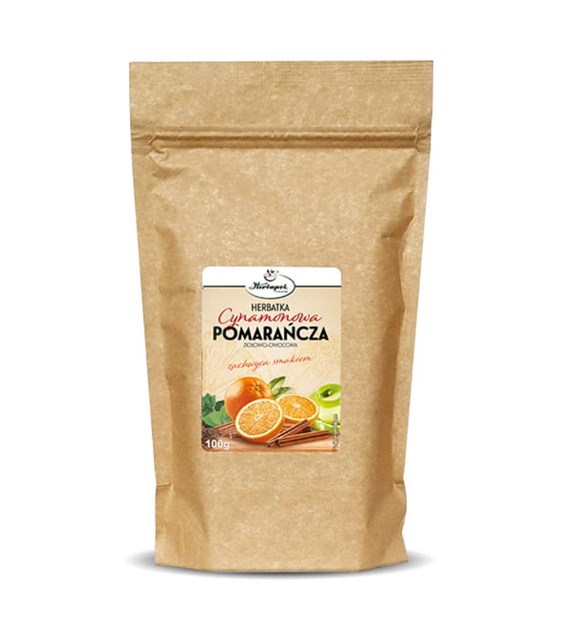 HERBAPOL KRAKÓW Herbata cynamonowo - pomarańczowa 100g