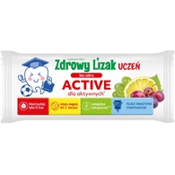 MNIAM-MNIAM Zdrowy Lizak Uczeń Active dla aktywnych smak winogrono - cytryna b/c 6g
