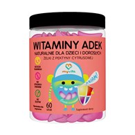 MYVITA Żelki naturalne witamina ADEK (dzieci & dorośli) 60 sztuk