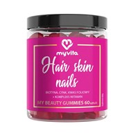 MYVITA Żelki naturalne włosy, skóra, paznokcie 60 sztuk