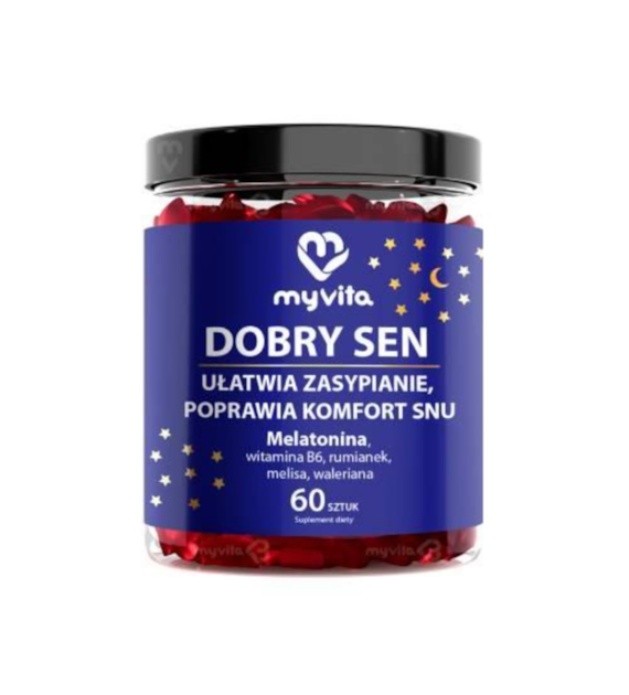 MYVITA Żelki naturalne dobry sen 60 sztuk