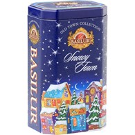BASILUR Herbata - Snowy Town (blue) puszka 75g liść