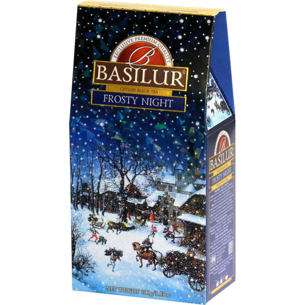 BASILUR Herbata - Frosty Night stożek 100g liść