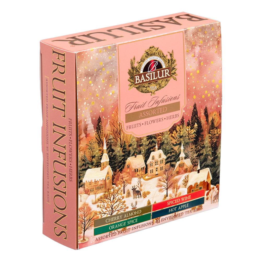 BASILUR Herbata - Christmas Fruit Infusions Assorted sasz. kop. 40 x 1,8g