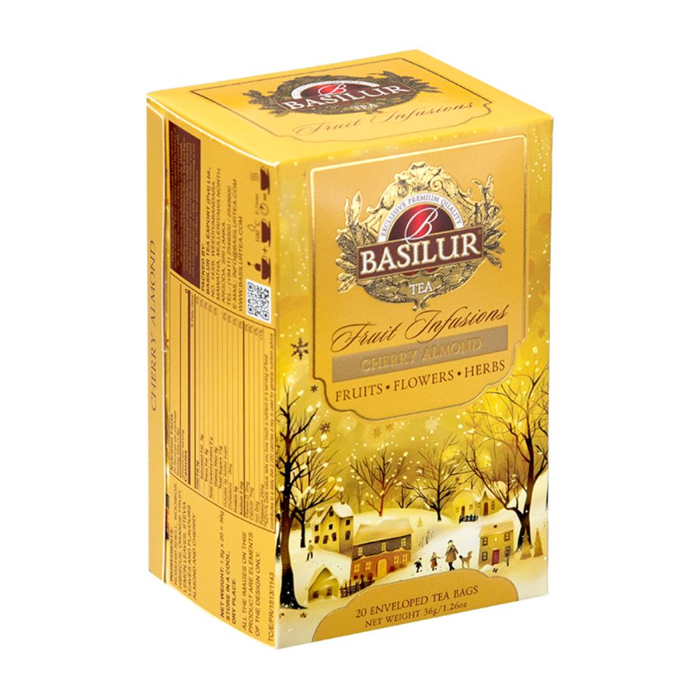 BASILUR Herbata - Cherry Almond sasz. kop. 20 x 1,8g