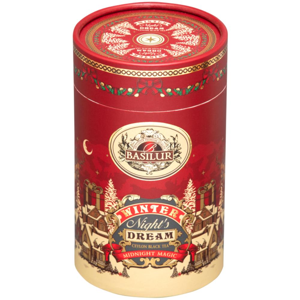 BASILUR Herbata - X'MAS & NY Midnight Magic tuba 75g liść