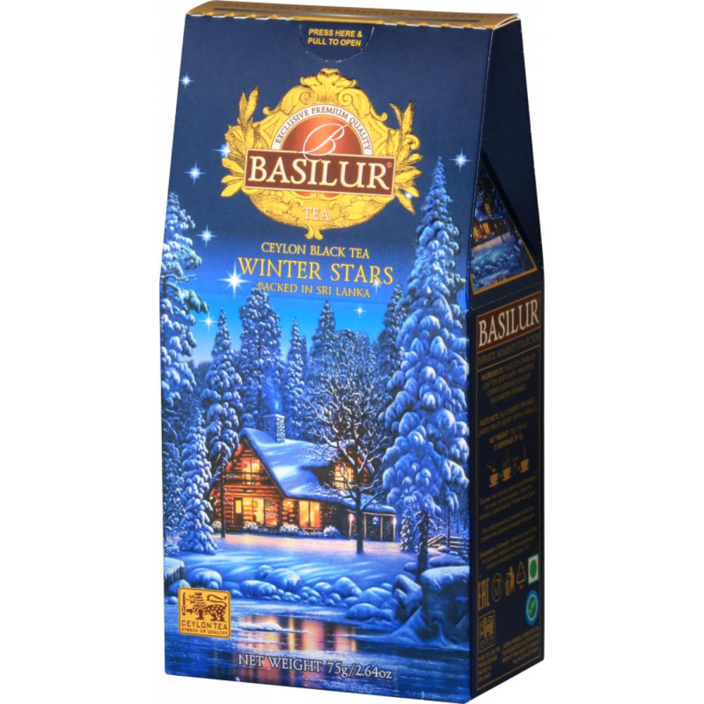 BASILUR Herbata - Winter Stars stożek 75g liść