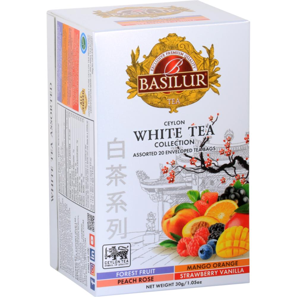 BASILUR Herbata - white tea assorted 
75g