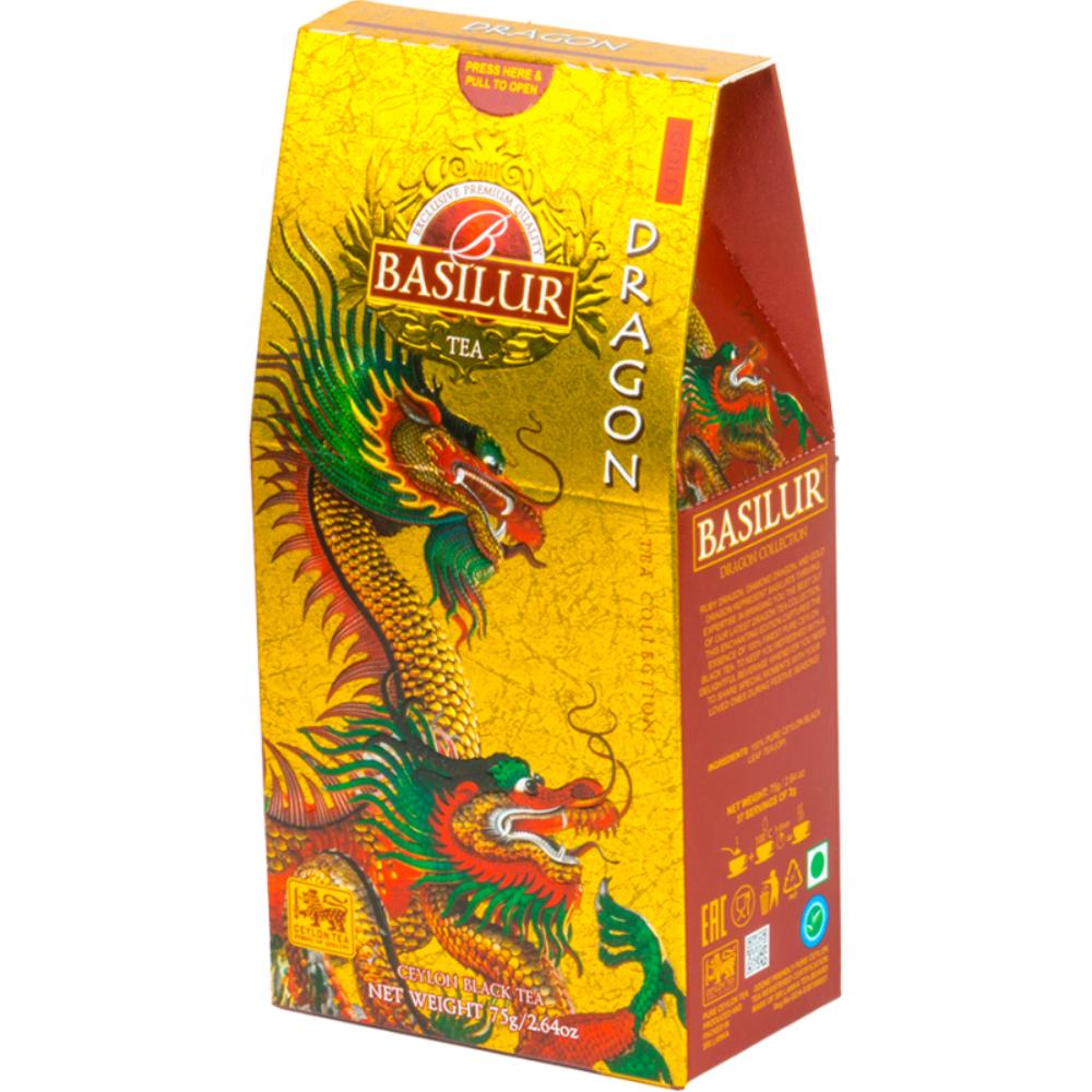 BASILUR Herbata - gold  dragon stożek 75g liść