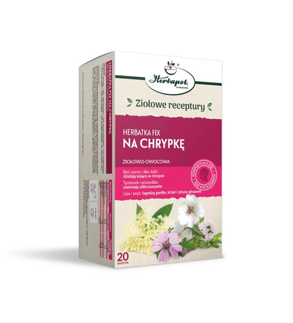 HERBAPOL KRAKÓW Herbatka na chrypkę 20x2g