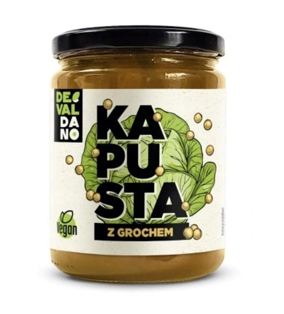 DEVALDANO Kapusta z grochem 480g