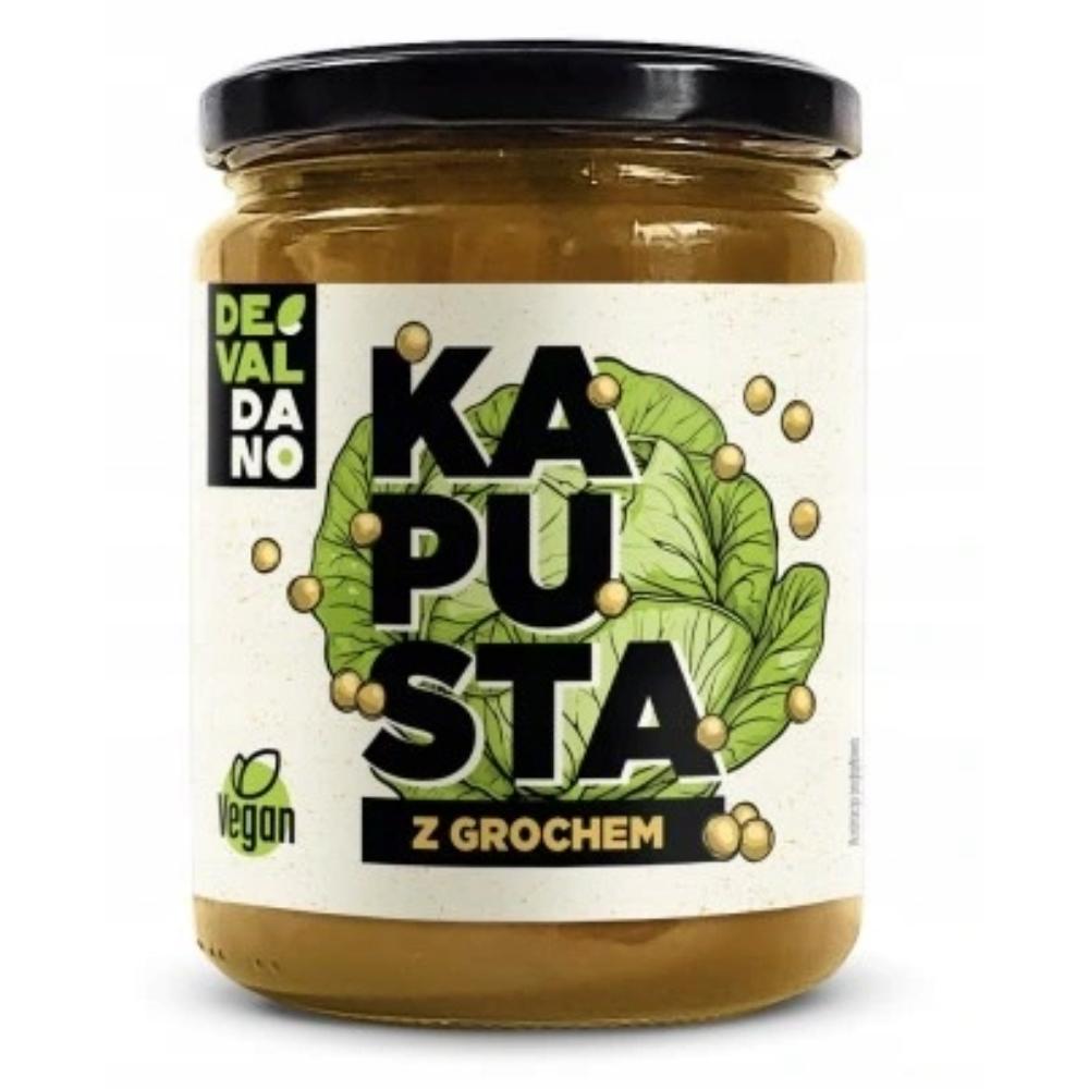 DEVALDANO Kapusta z grochem 480g