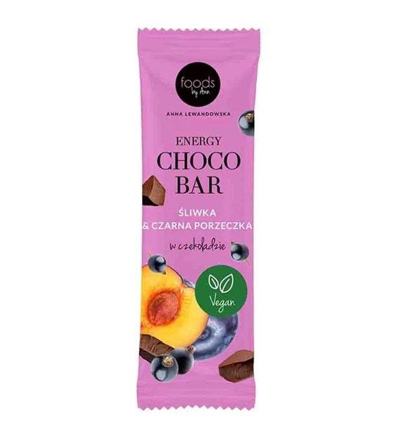 LEVANN Baton Śliwka & Czarna Porzeczka w czekoladzie b/c 35g