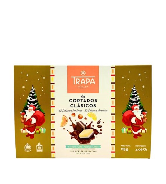 TRAPA Bombonierka z czekoladkami klasyczna 115g