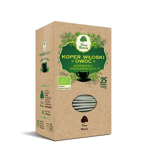 DARY NATURY Koper włoski owoc 25x2g EKO