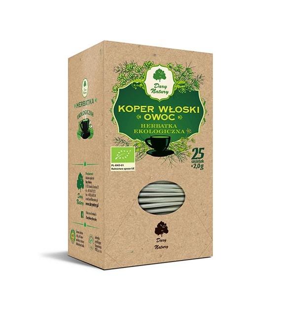 DARY NATURY Koper włoski owoc 25x2g EKO