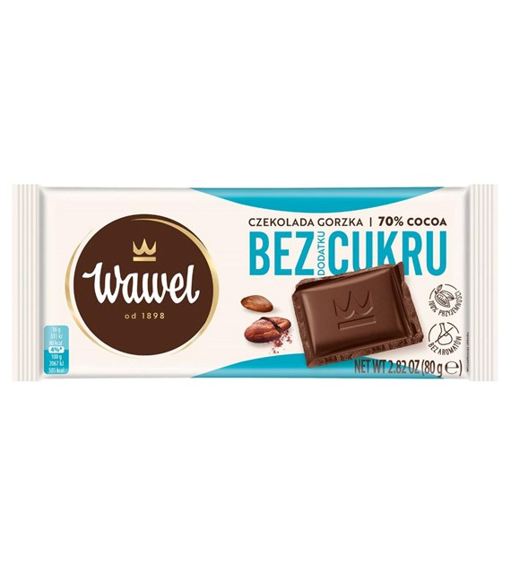 WAWEL Czekolada Gorzka b/c 80g