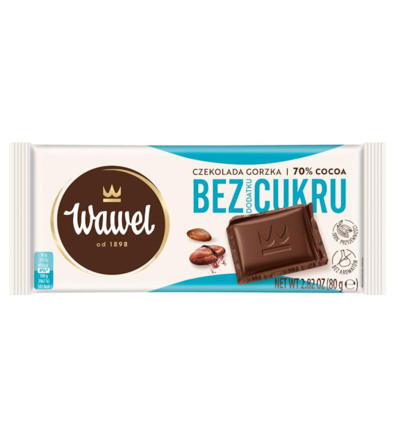 WAWEL Czekolada Gorzka b/c 80g