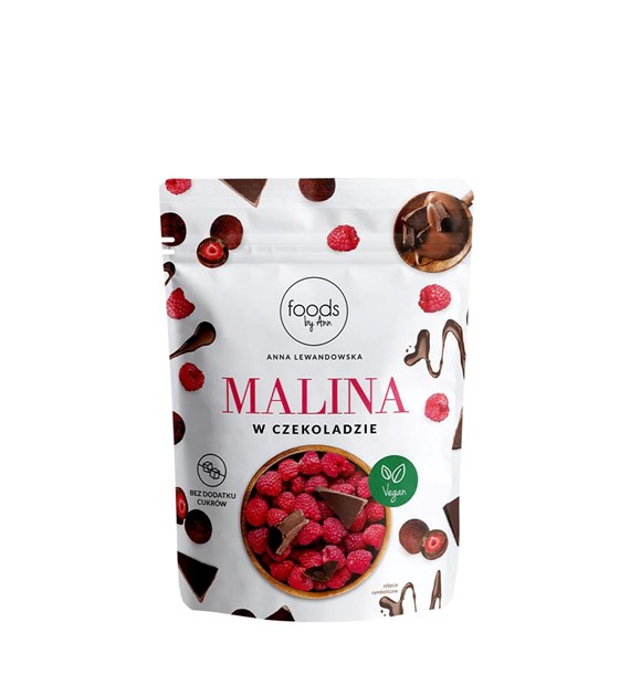 LEVANN Malina liofilizowana w czekoladzie 50g