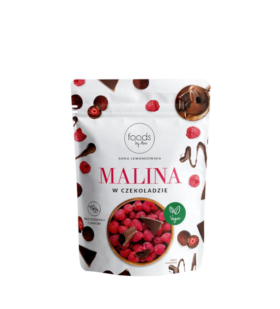 LEVANN Malina liofilizowana w czekoladzie 50g