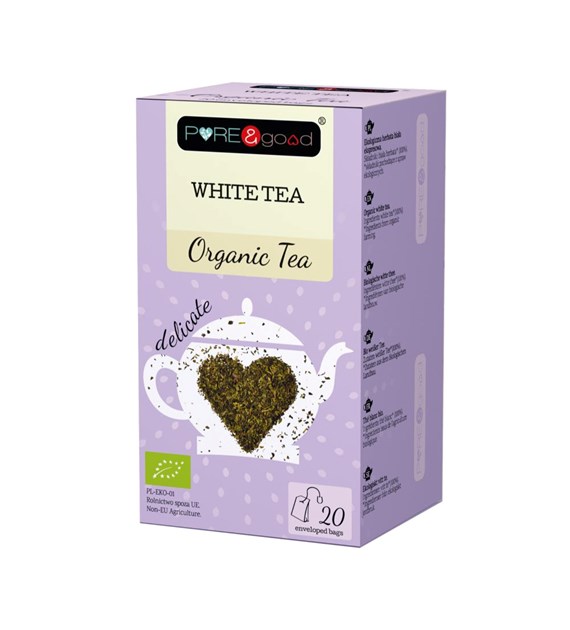 PURE&GOOD Herbata ekologiczna White Tea 36g
