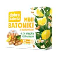 DOBRA KALORIA Mini batoniki a'la babka cytrynowa 102g