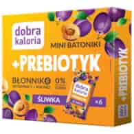 DOBRA KALORIA Mini Batoniki Probiotyk śliwka 102g