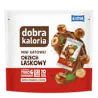 DOBRA KALORIA Mini batoniki orzech laskowy doypack 108g