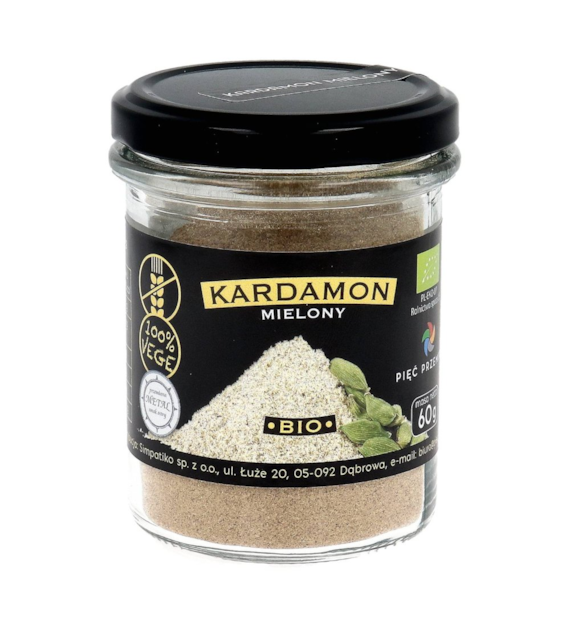 PIĘĆ PRZEMIAN Kardamon mielony BIO 60g